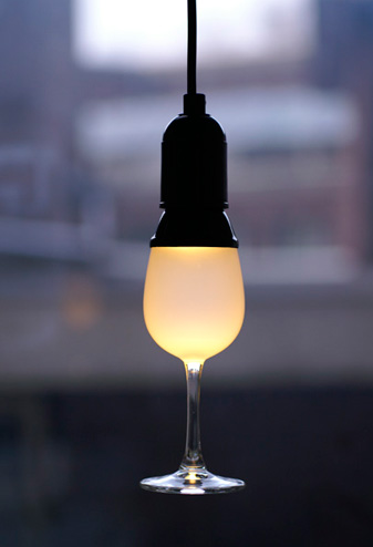 Glassbulb Light from Studio OOOMS