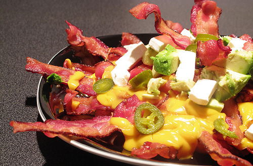 Bacon Chip Nachos (submitted by Adam Rindy and Olley Chon via flickr)